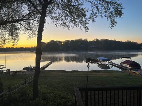 View from deck
