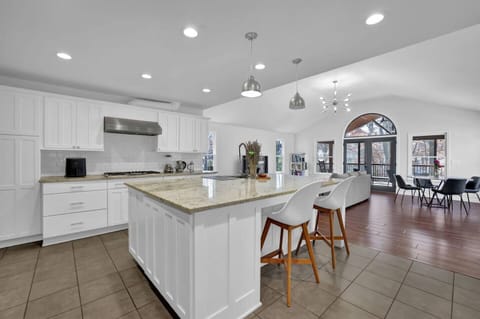 Modern appliances and plenty of space to create delicious meals.