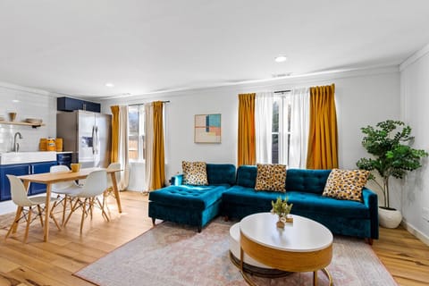 Enjoy a spacious floor plan for easy socializing from the kitchen, coffee bar and living room