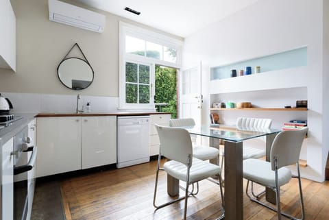 Bright and Stylish Kitchen with Garden Views