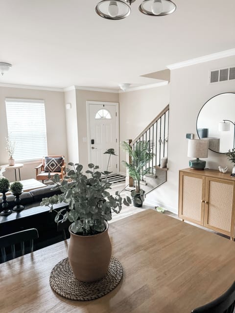 Open Concept Dining and Living Room