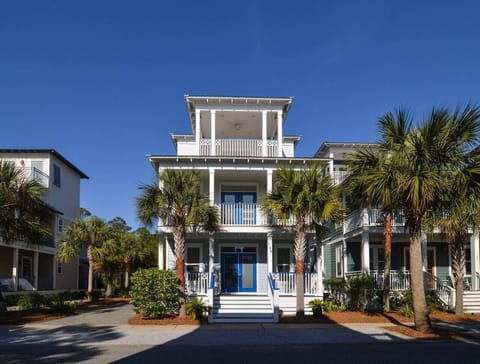 Three story home with porches on every level
