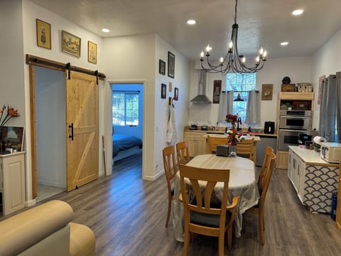 Dinning room with kitchen