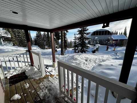 Back deck View to Top of Silver Woods Chairlift 