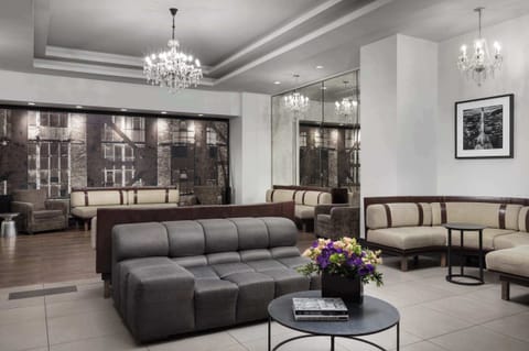 Gather with friends in the stylish lounge, calm and comfortable.