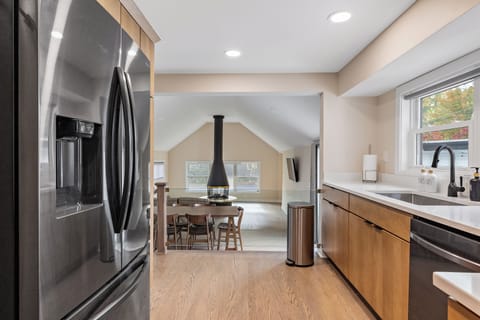 Kitchen View Overlooking Dining Area
