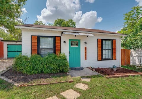 Newly updated exterior of house