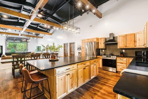 Large open floor living space