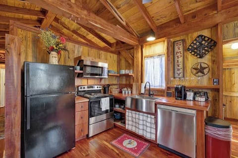 Dine in during your stay as the kitchen is equipped with everything needed to cook.