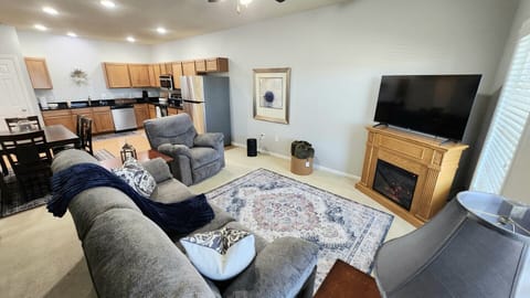 living room, smart tv.