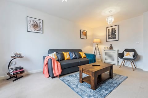 Sofa in Living Room, wall painti