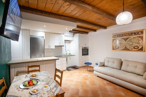 Dining and living area