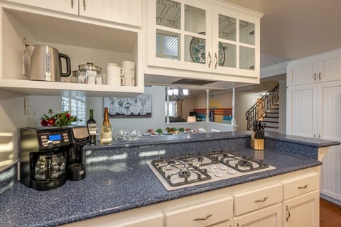 Wake up to your very own coffee station, stocked with all the necessities