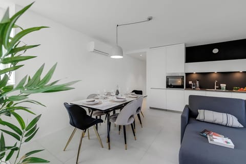 Living and dining room