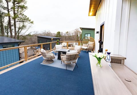 The Blue Rooftop Awaits