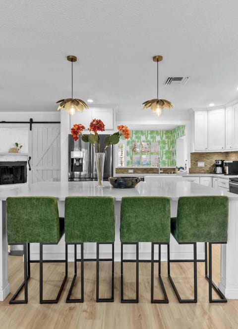 Our fully stocked kitchen
