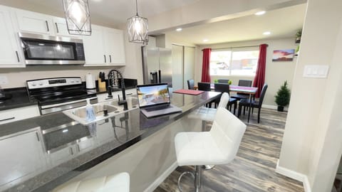 "We have two routers for good wifi coverage on both wings of the house"