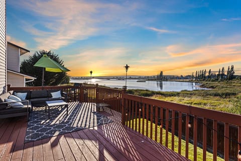 view from the deck
