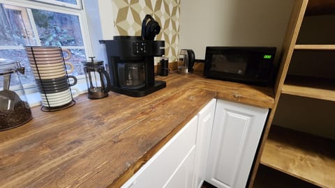 Pantry area coffee bar