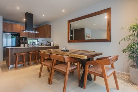 Kitchen and Dining Room view