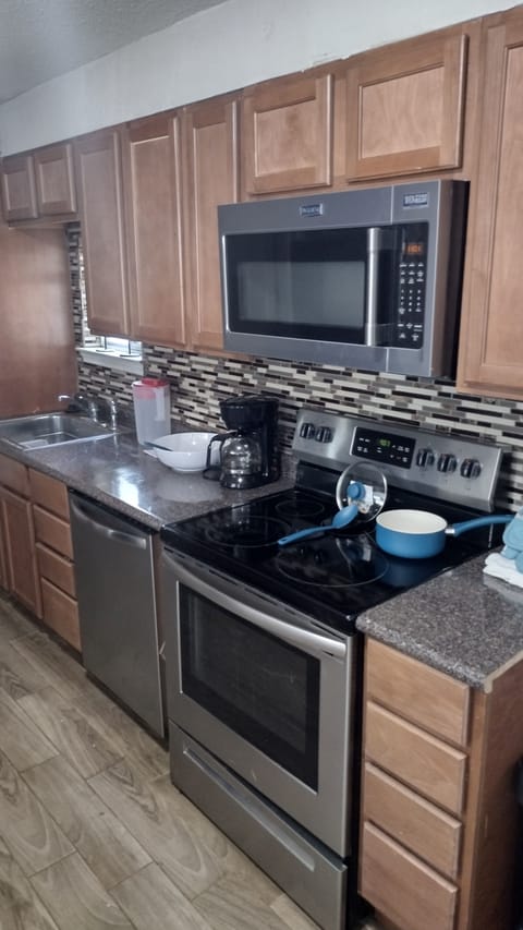 modern kitchen with everything 