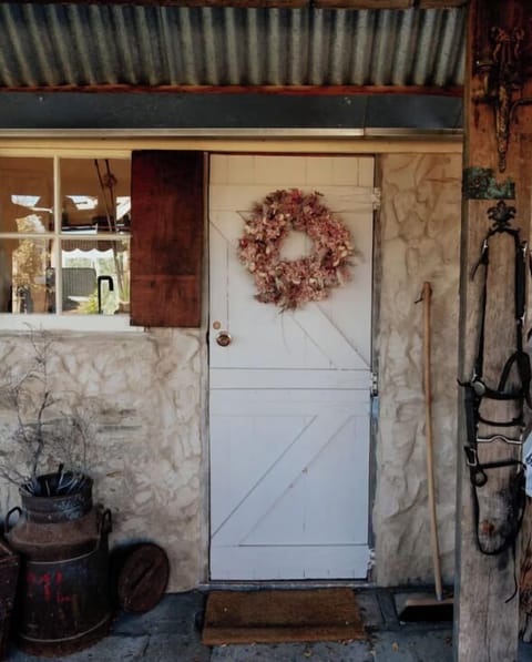 Barn door welcomes to you shepherds