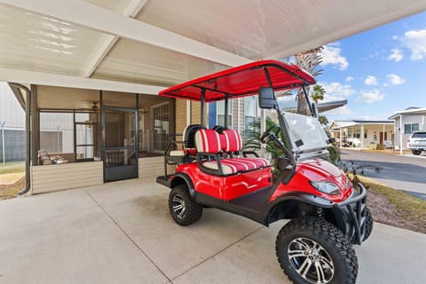 Complimentary golf cart use with your stay