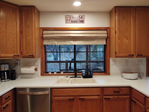 Kitchen View from Sink