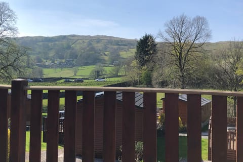 View from decking area 
