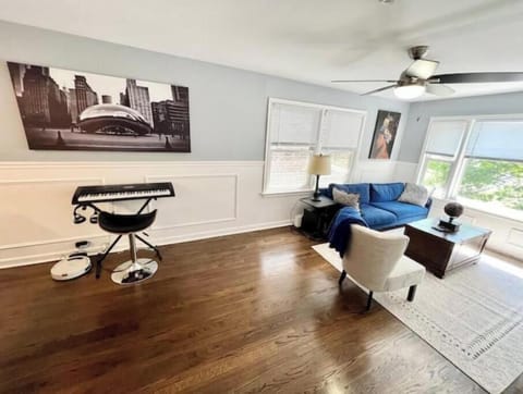 Spacious living room for a relaxing evening