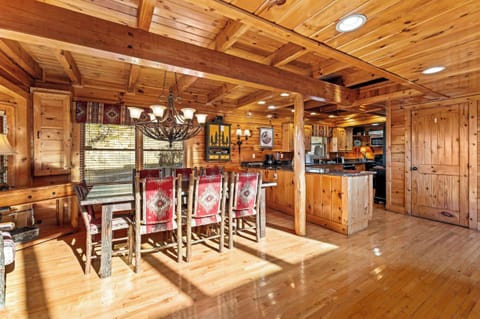 Dining table with seating for 7 