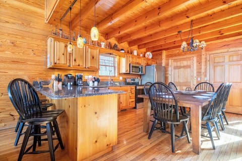 Mountain Estate's Main House fully-equipped kitchen