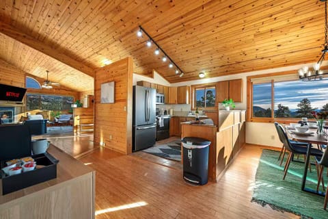 Fully stocked kitchen