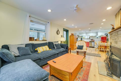 Cheboygan Vacation Rental | 2BR | 1BA | 850 Sq Ft | Step-Free Access