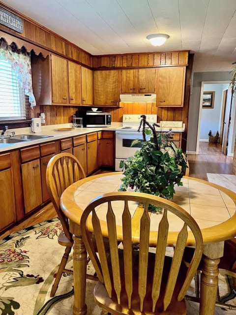 A great space to dine or play games. 