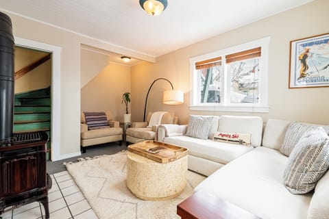 Comfortable Living Room with TV