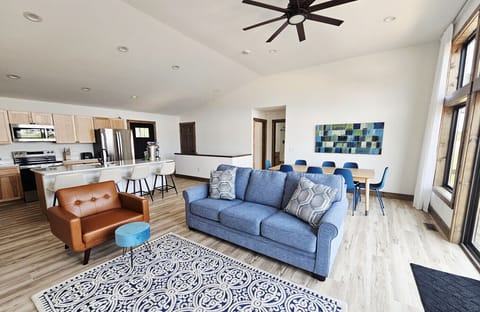 Open Concept Kitchen / Dining / Sitting Area