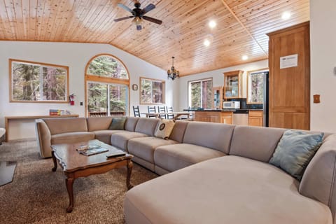 Open concept living space