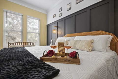 A romantic Master bedroom getaway