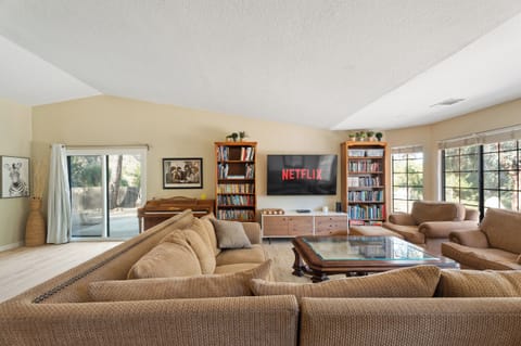 Bright and Airy Family Room with great natural light coming in from outside.