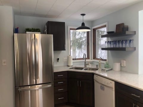 Kitchen - Kitchen Refrigerator and Dishwasher