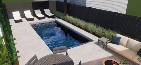 Artist Rendering - New Pool Being built!