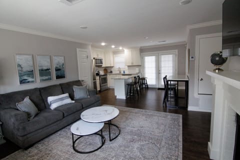 Open concept kitchen/living space (2)