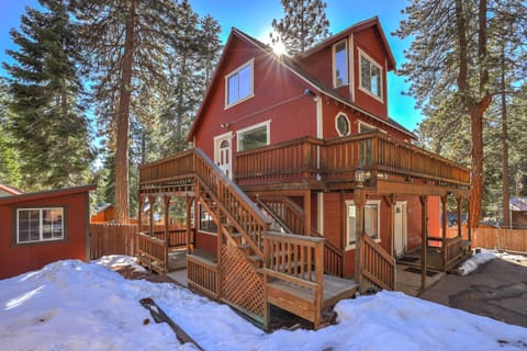 The unit is spread across the second and third floors.