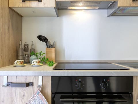 Kitchen, Countertop, Kitchen Appliance, Kitchen Stove, Major Appliance, Interior Design, Wood, Home Appliance, Gas Stove, Cabinetry