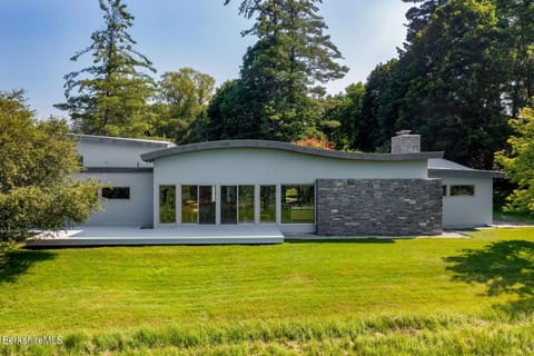 House facing the golf course