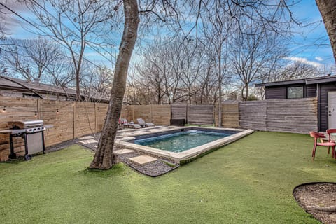 Unwind in the outdoor pool