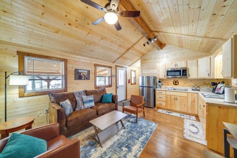 Living Room | Full Sleeper Sofa | Smart TV | 4-Person Dining Table