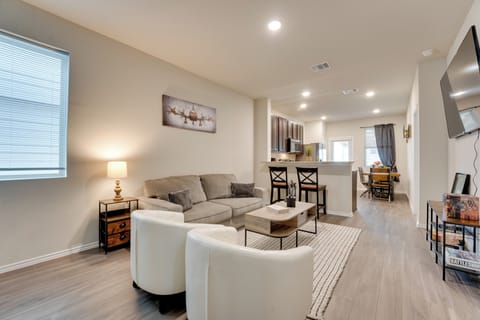 Living Room | Queen Sleeper Sofa | 1st Floor | Central A/C & Heat