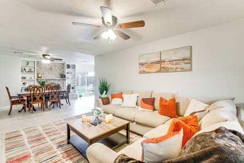 Lawton Vacation Rental | 3BR | 2BA | 1,500 Sq Ft | 2 Steps Required